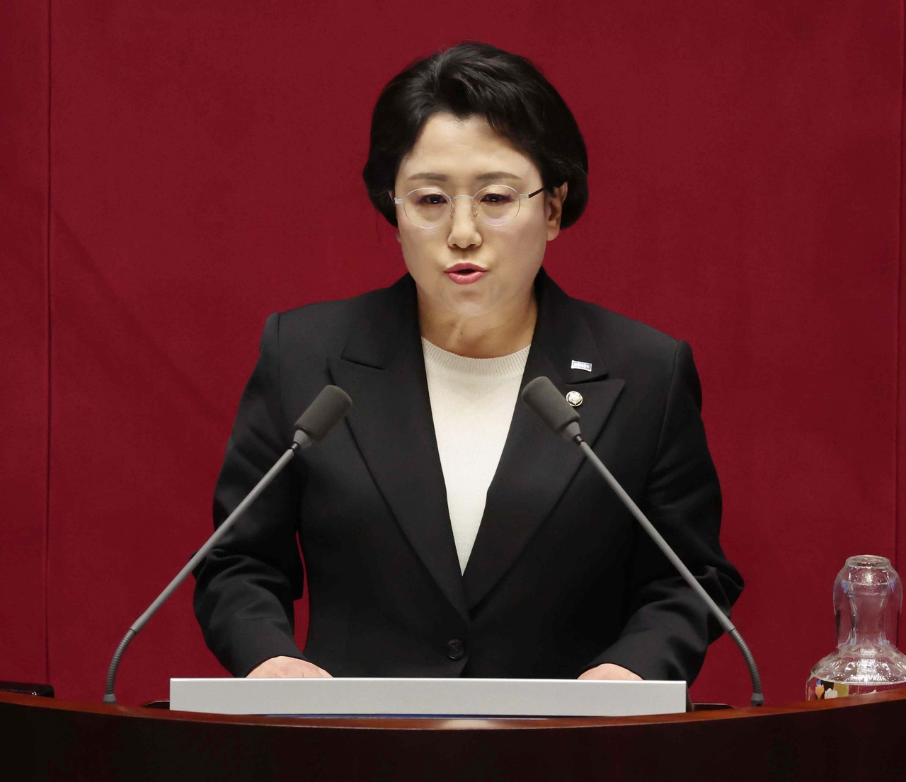 김선민 조국혁신당 대표 권한대행. 이상섭 기자