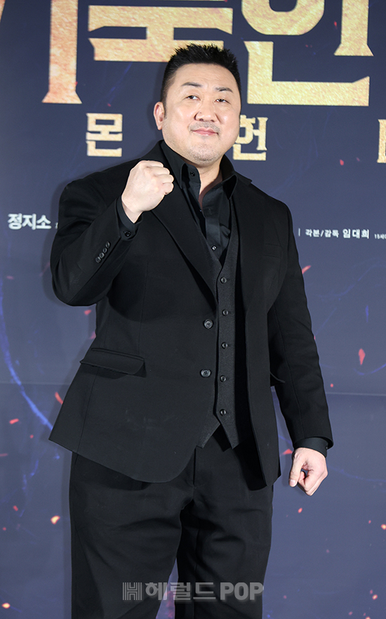 배우 마동석/사진=민선유 기자