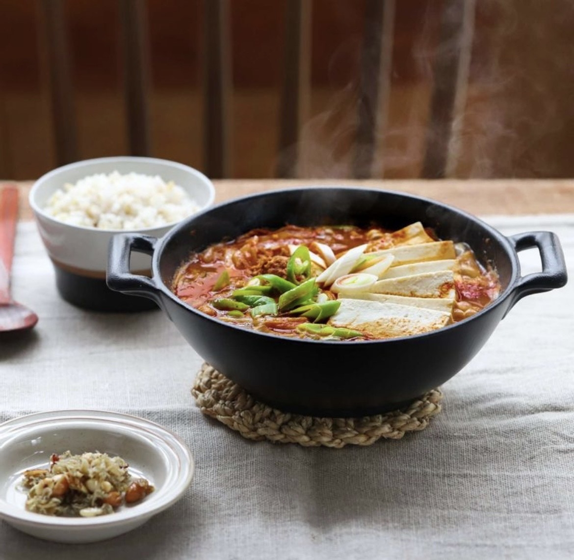 Tuna kimchi jjigae (W Table)