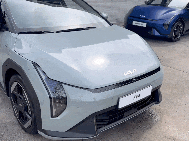 Kia EV4 (Byun Hye-jin/The Korea Herald)
