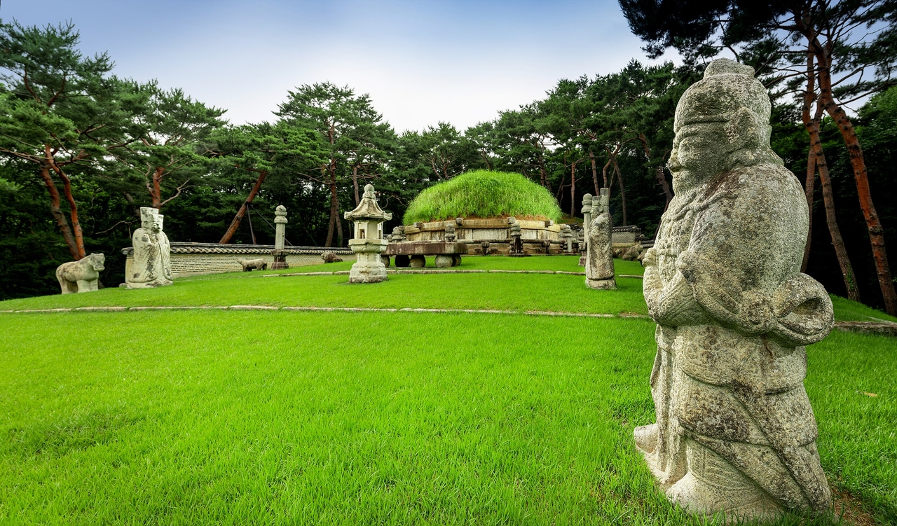 The royal tomb Geonwolleung in Guri, Gyeonggi Province (Korea Heritage Service)