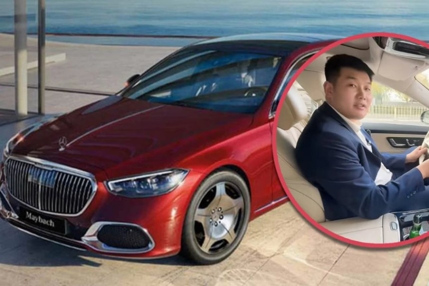 중국의 한 남성이 155만 위안(약 3억원)짜리 메르세데스-마이바흐 S480을 구입해 고급 차량 택시 서비스를 운영하고 있다. [SCMP]