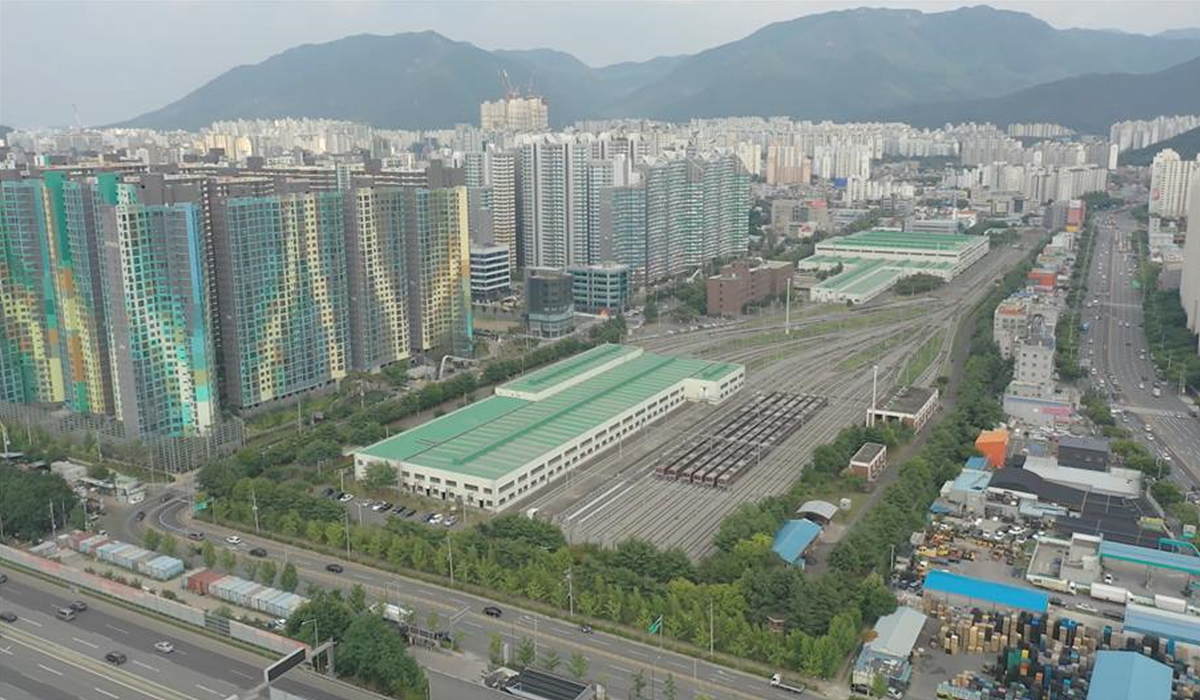 월배차량기지 모습.[대구시 제공]