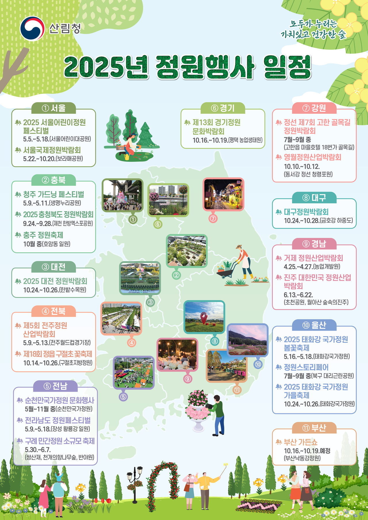 2025년 정원행사 인포그래픽.