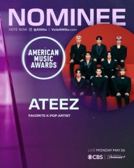 Ateez cinches 1st American Music Award nomination