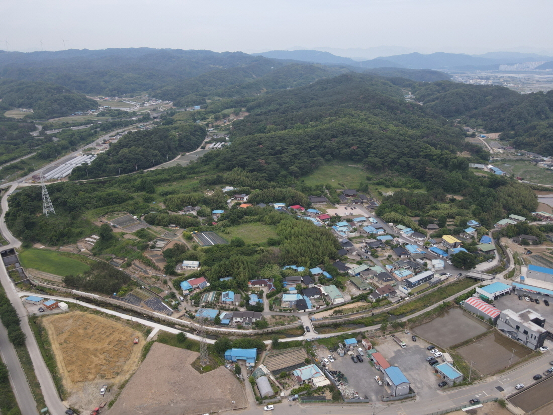 읍성 위치 원경.(포항시 제공)