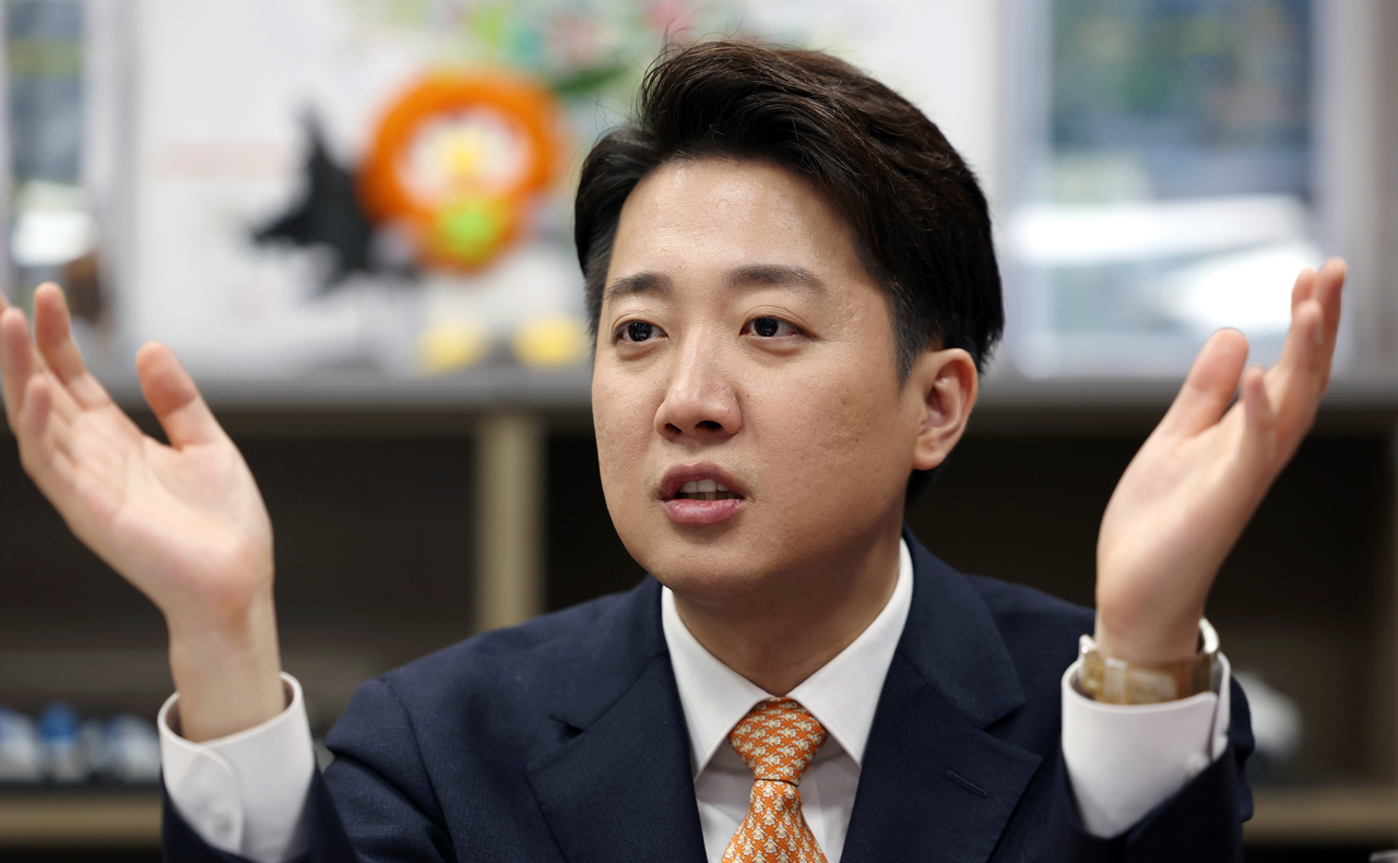 이준석 개혁신당 대선후보.[뉴시스]