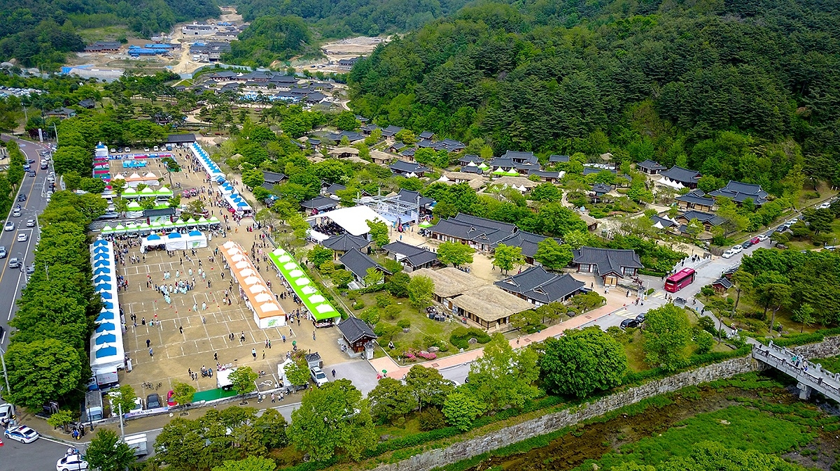 영주한국선비문화축제가 열리는 선비촌 일원 모습. (영주시 제공)
