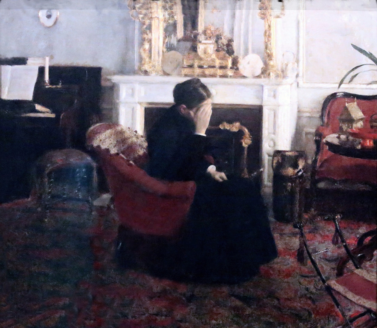 페르낭 크노프, Listening to Schumann, 1883