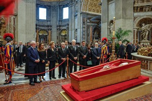 Royalty and presidents joining multitude of mourners at Pope Francis' funeral