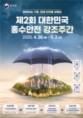 환경부, ‘제2회 대한민국 홍수안전강조주간’ 운영