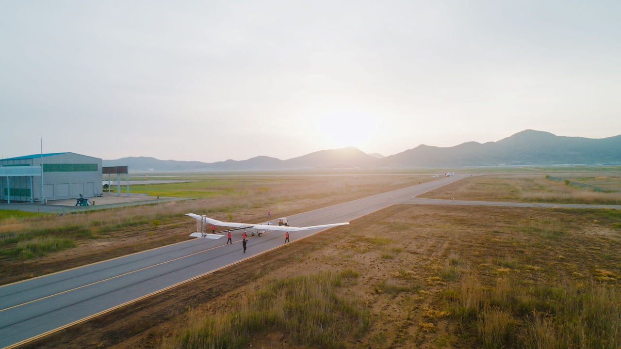 성층권 드론 EAV(Electric Air Vehicle)-4.[우주항공청 제공]