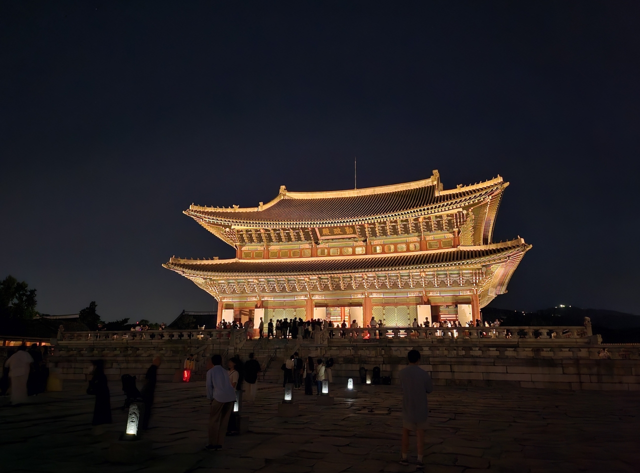 경복궁 야간 개장. [국가유산청]