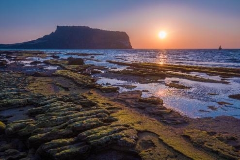 세계자연유산 제주 성산 일출