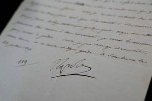 Napoleon letter denying he ordered pope kidnapping sold at auction