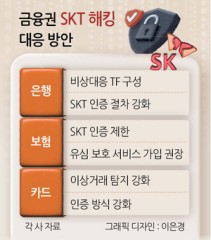 금융권 ‘SKT 해킹’ 피해 대응수위 격상