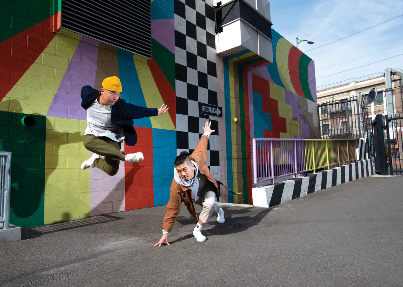 Kinjaz co-founders Mike Song (left) and Anthony Lee (Courtesy of Kinjaz)