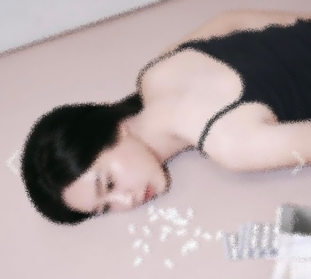 문제의 비타민 광고 사진. [SNS]