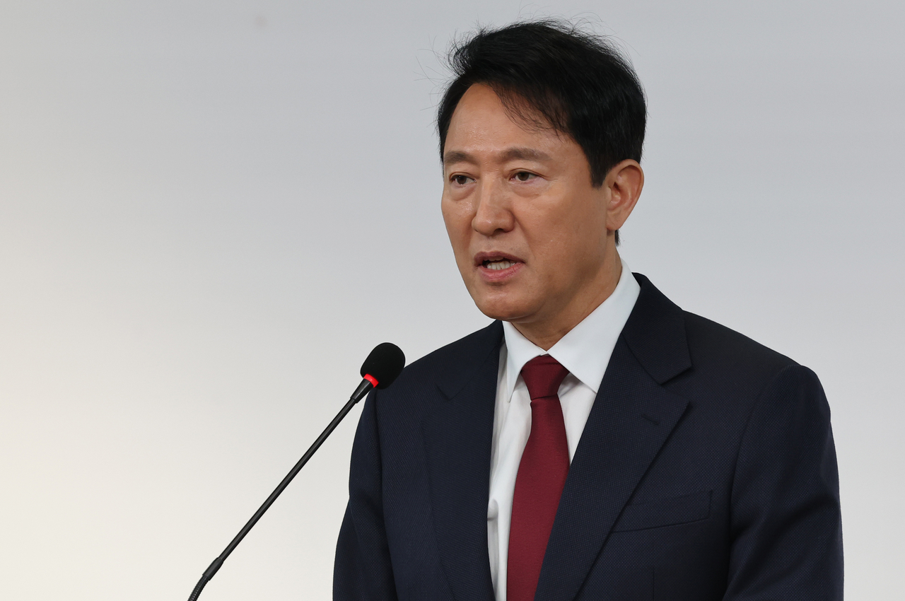 오세훈 서울시장. [연합]