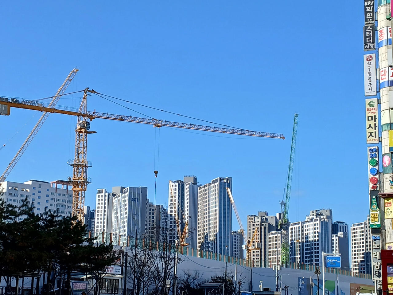 서울시 성북구 장위동 재개발 단지. 김희량 기자