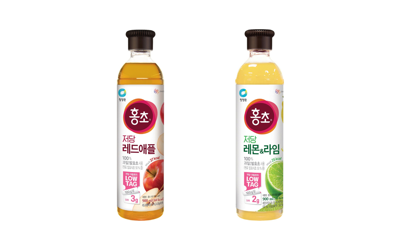 대상 청정원, ‘레드애플’, ‘레몬&라임’  [대상 제공]