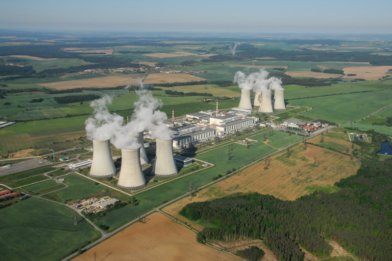 Dukovany nuclear power plant in Czech Republic (KHNP)