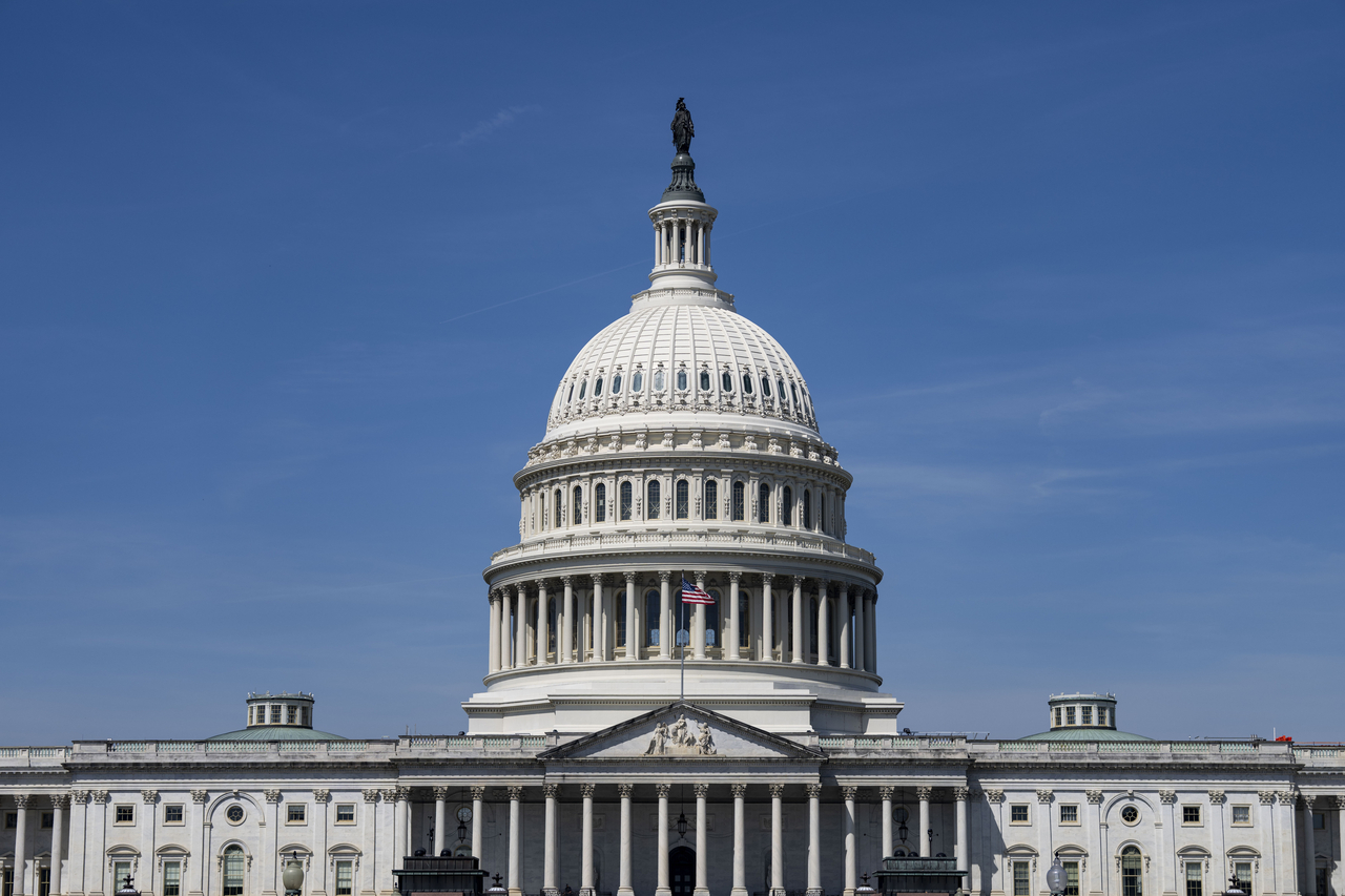 The US.Capitol is seen in Washington on Tuesday. UPI-Yonhap