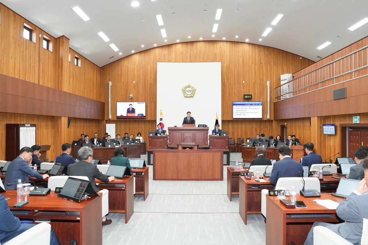 [경주시의회 제공]