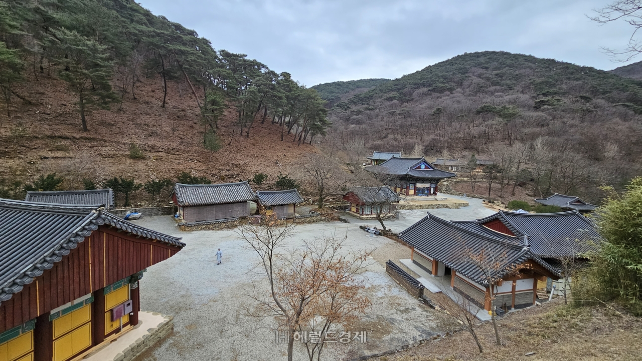 산불 피해를 입기 전인 작년 초 토토사이트 제작 데이터베이스 전경