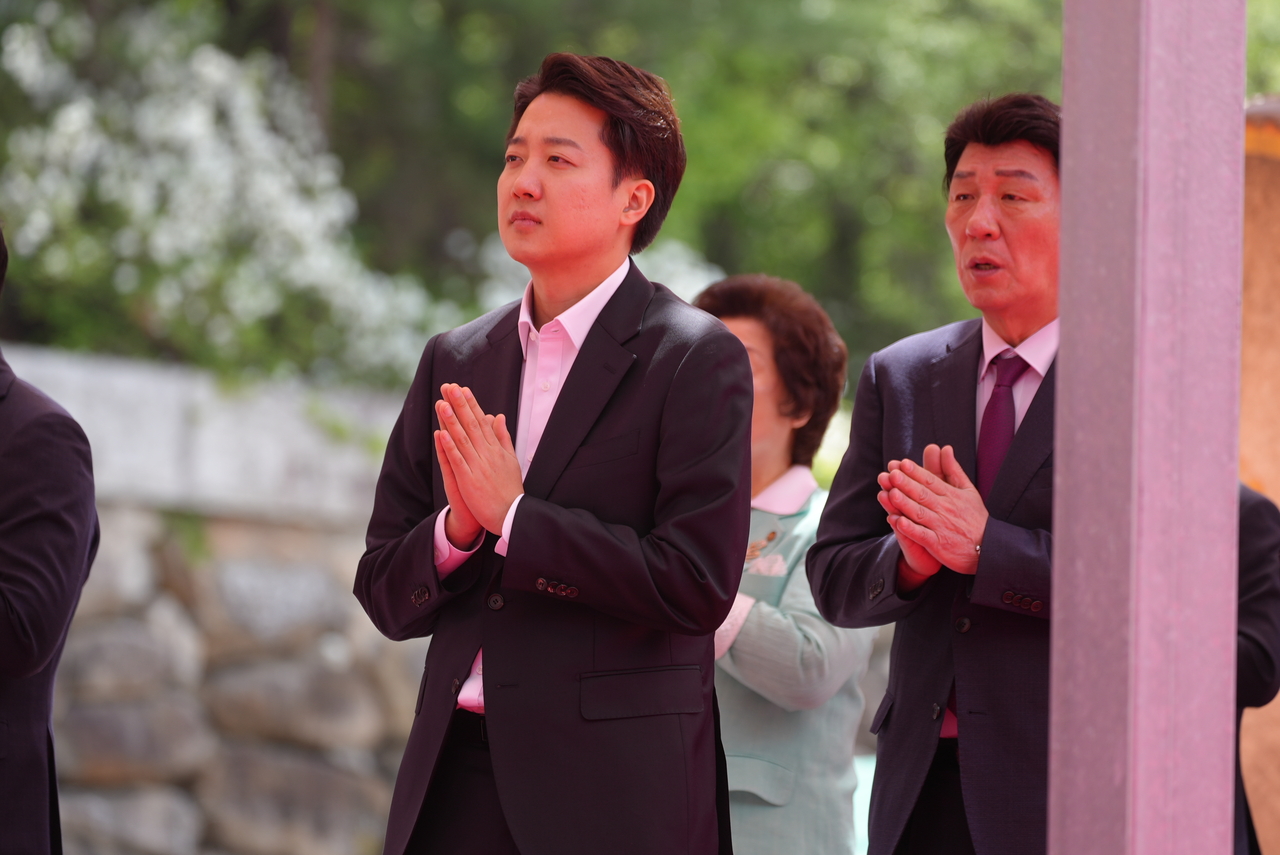 개혁신당 이준석 대선 후보. [연합]