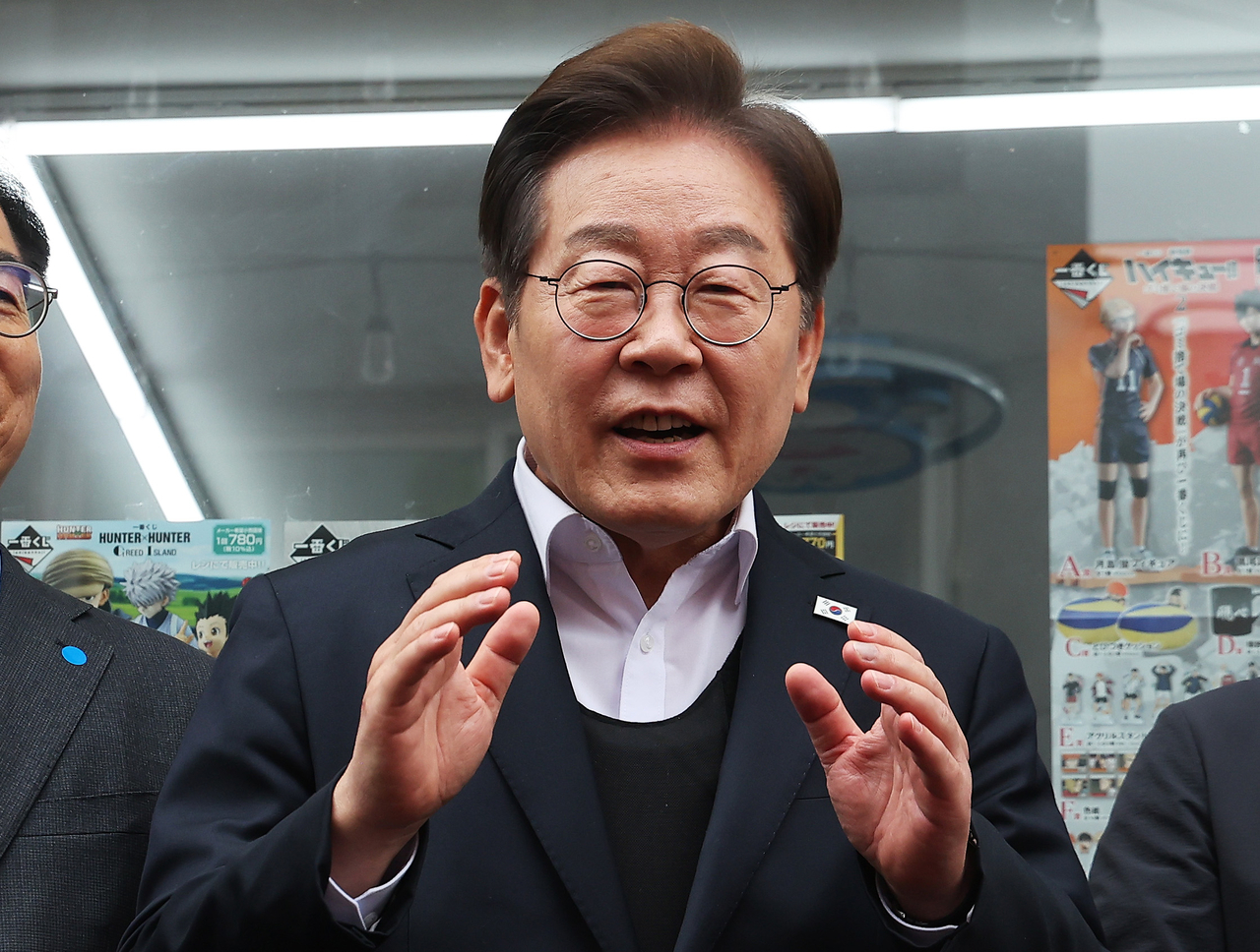 더불어민주당 이재명 대선 후보. [연합]
