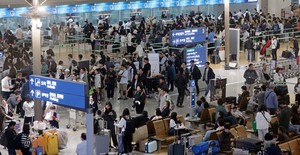 Air passenger traffic to Japan hits record high in Jan.-April period
