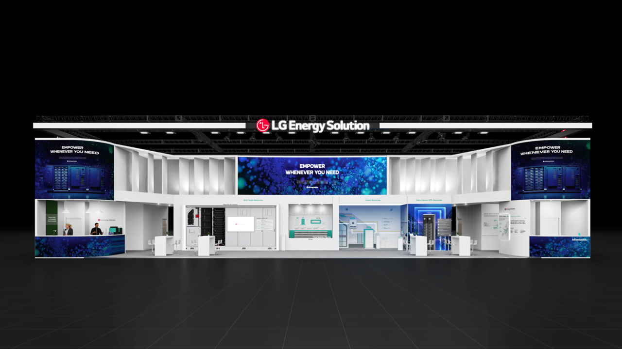 Rendering of LG Energy Solution's exhibition booth at InterBattery Europe 2025 (LG Energy Solution)