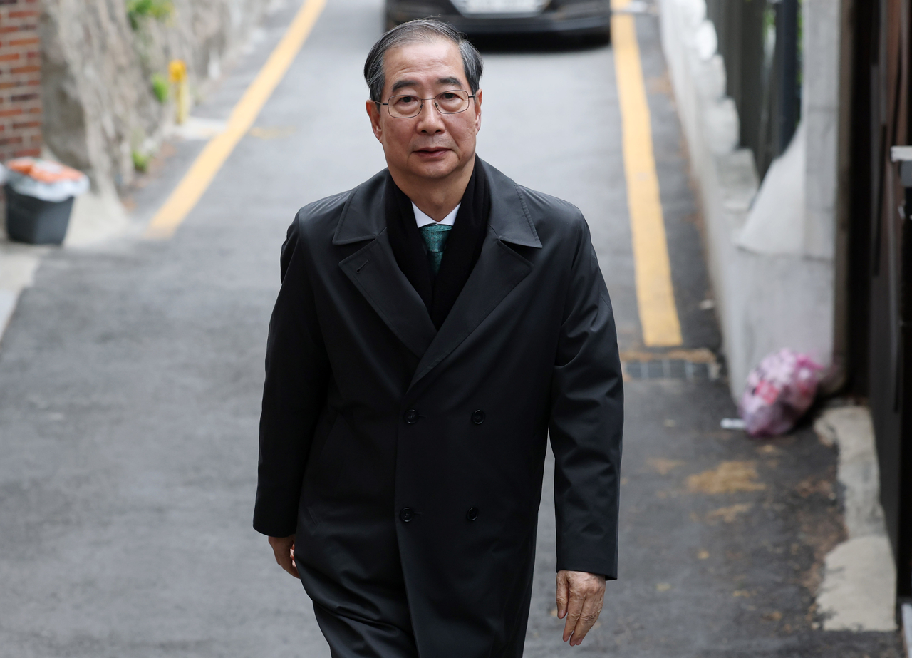 한덕수 무소속 대선 예비후보. 2025.5.5 [공동취재]