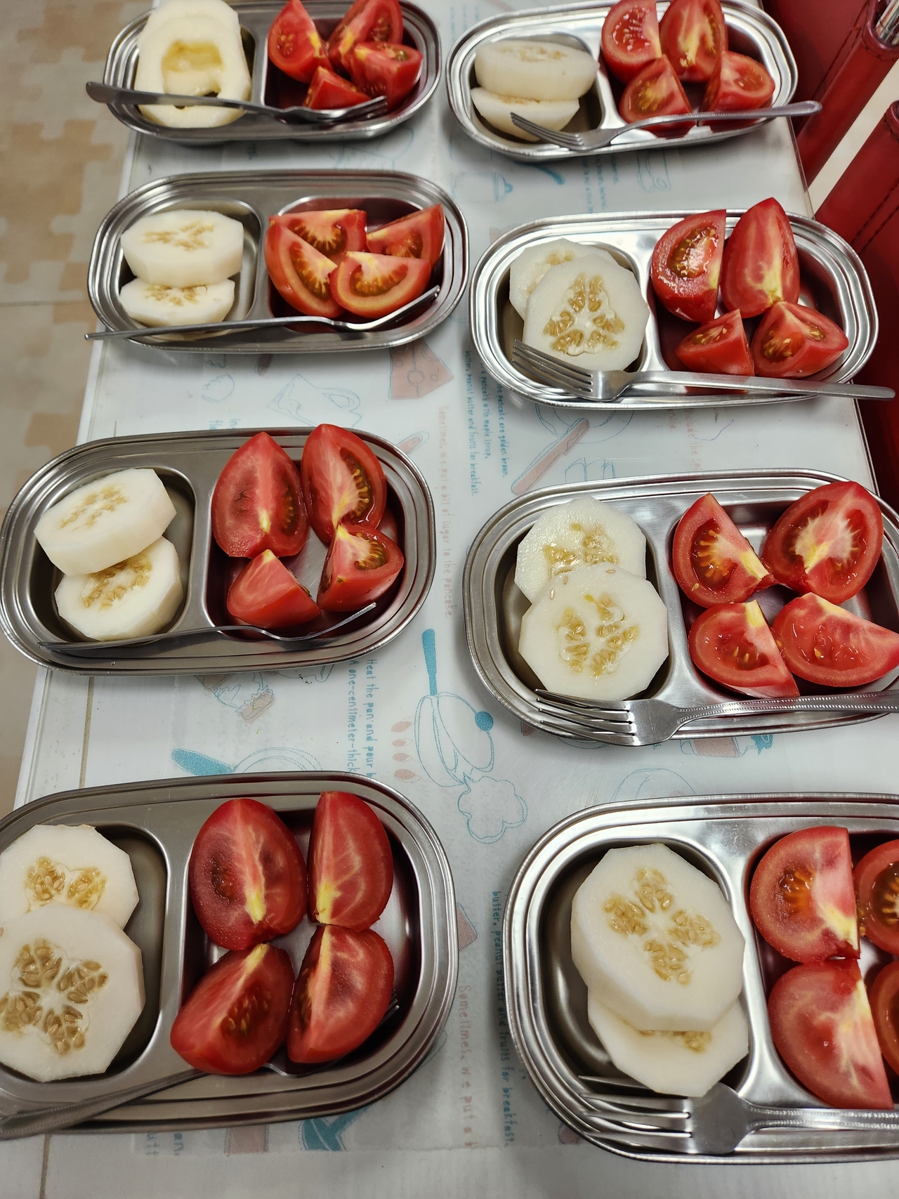 ‘얘들아 과일먹자’로 지원된 과일. [서울시 제공]