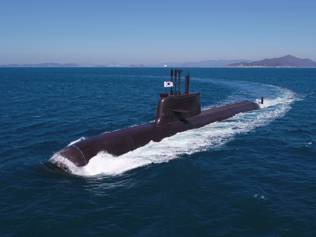 Hanwha Ocean's KSS-III Batch-I submarine, Ahn mu (Hanwha Ocean)