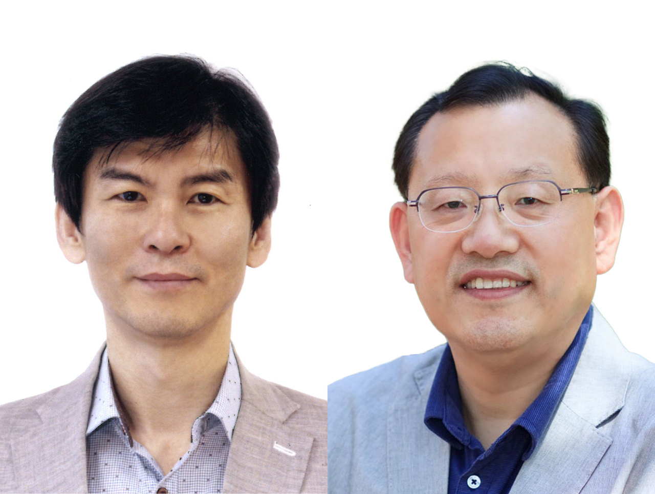 수당재단 ‘제34회 수당상’ 수상자로 선정된 이효철 한국과학기술원(KAIST) 화학과 교수(왼쪽)와 이중희 전북대학교 나노융합공학과 석좌교수.[삼양그룹 제공]