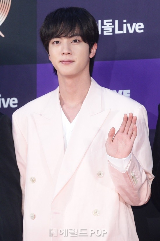 방탄소년단 진/사진=민선유 기자