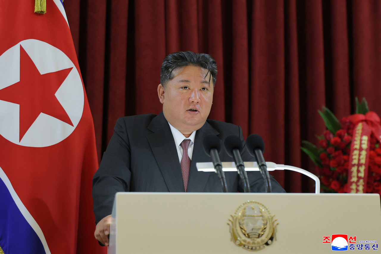 North Korean leader Kim Jong-un. KCNA-Yonhap