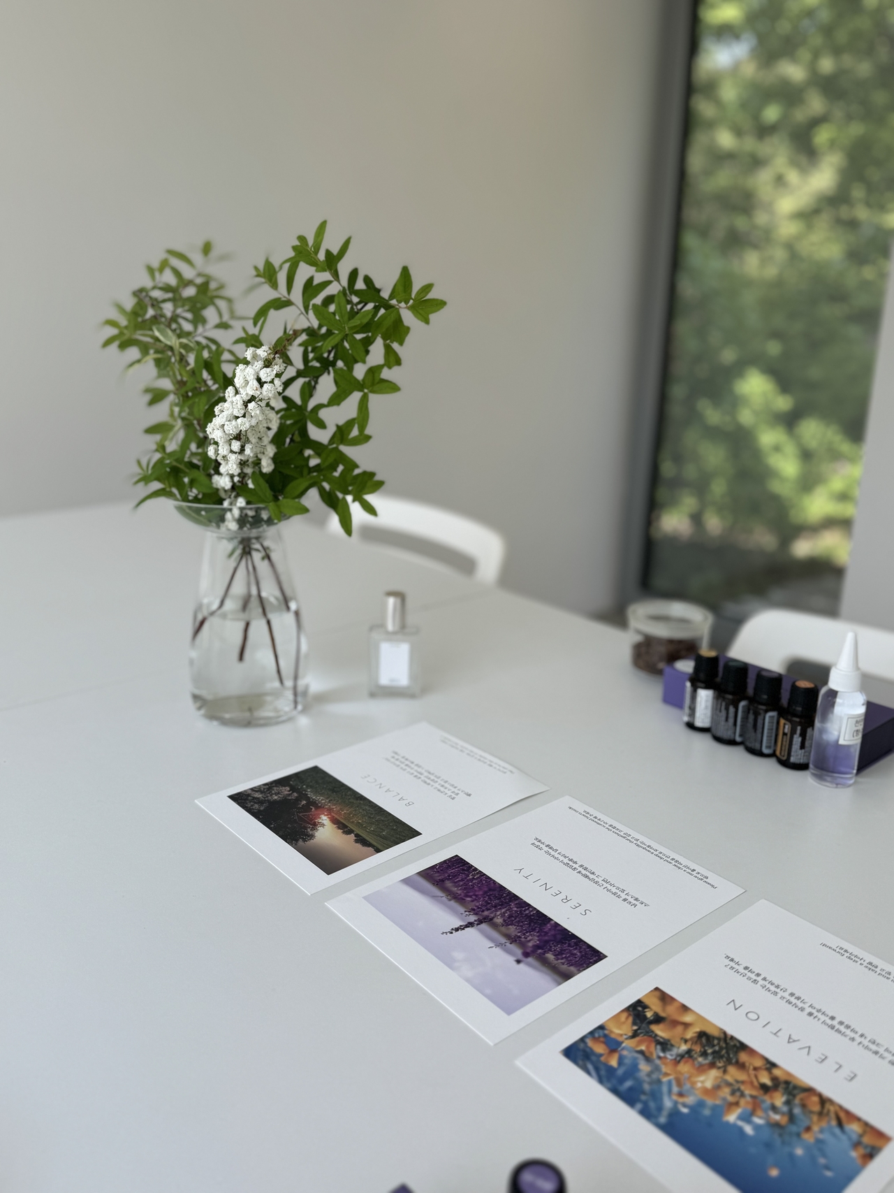 An aromatherapy session at Trivium in Pyeongtaek, Gyeonggi Province (Trivium)