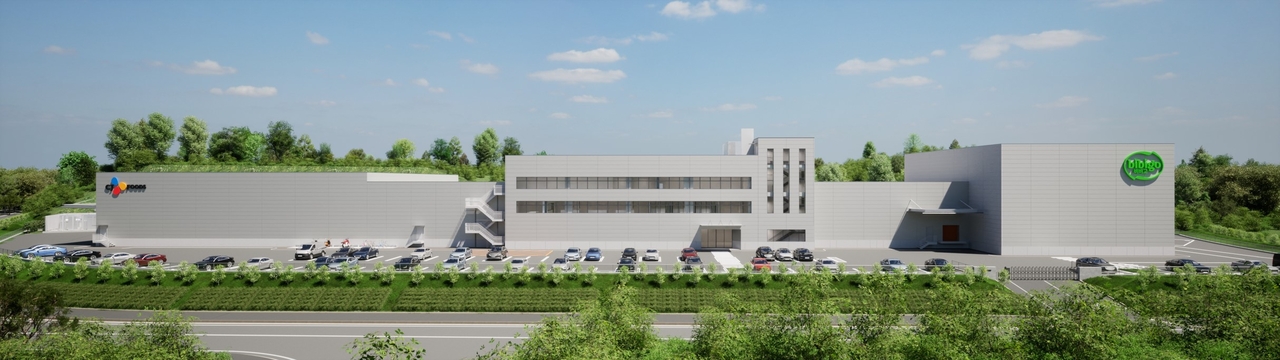 A rendering of CJ CheilJedang’s dumpling factory under construction in Chiba prefecture, Japan (CJ CheilJedang)