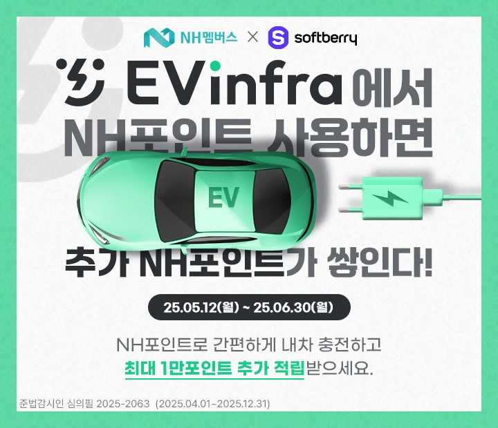 NH농협은행이 소프트베리와의 제휴 기념으로 NH포인트 추가적립 이벤트를 실시한다. [NH농협은행]