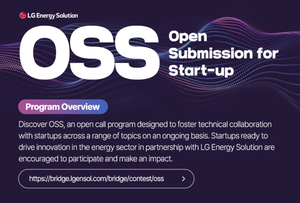 LG Energy Solution opens submissions for battery tech partnership program