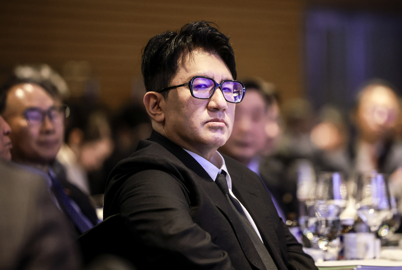 박시혁 하이브 의장. [뉴시스]