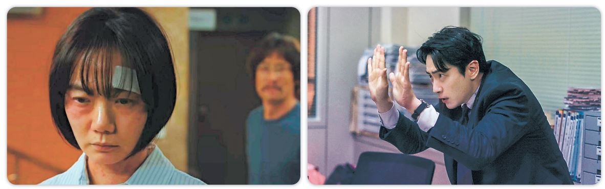 넷플릭스의 독주에 맞서 토종 OTT(온라인동영상서비스)인 쿠팡플레이와 티빙은 각각 무료 서비스를 선보이고, 배달 애플리케이션과 제휴하는 등 맞서고 있다. 사진은 각각 쿠팡플레이와 티빙에서 방영된 드라마 ‘가족계획’(왼쪽)과 ‘좋거나 나쁜 동재’  [쿠팡플레이·티빙 제공]