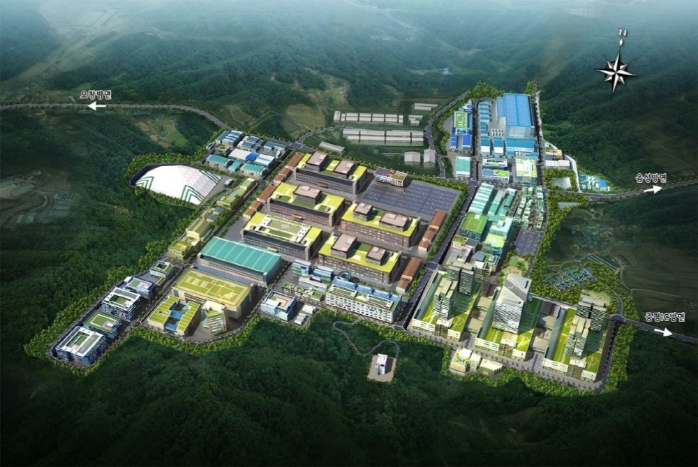 진천메가폴리스 산업단지 광역조감도 [제공:진천메가폴리스개발 ㈜]