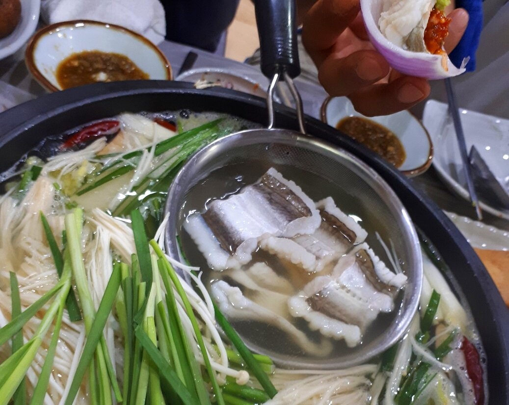 “오빠, 하몽 먹고 갈래?” 여수 갯장어 하몽 샤브샤브
