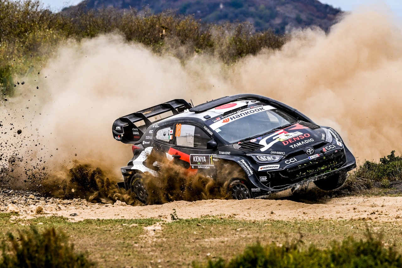 2025 WRC 3라운드 사파리 랠리 케냐 경기 장면 [한국타이어앤테크놀로지 제공]