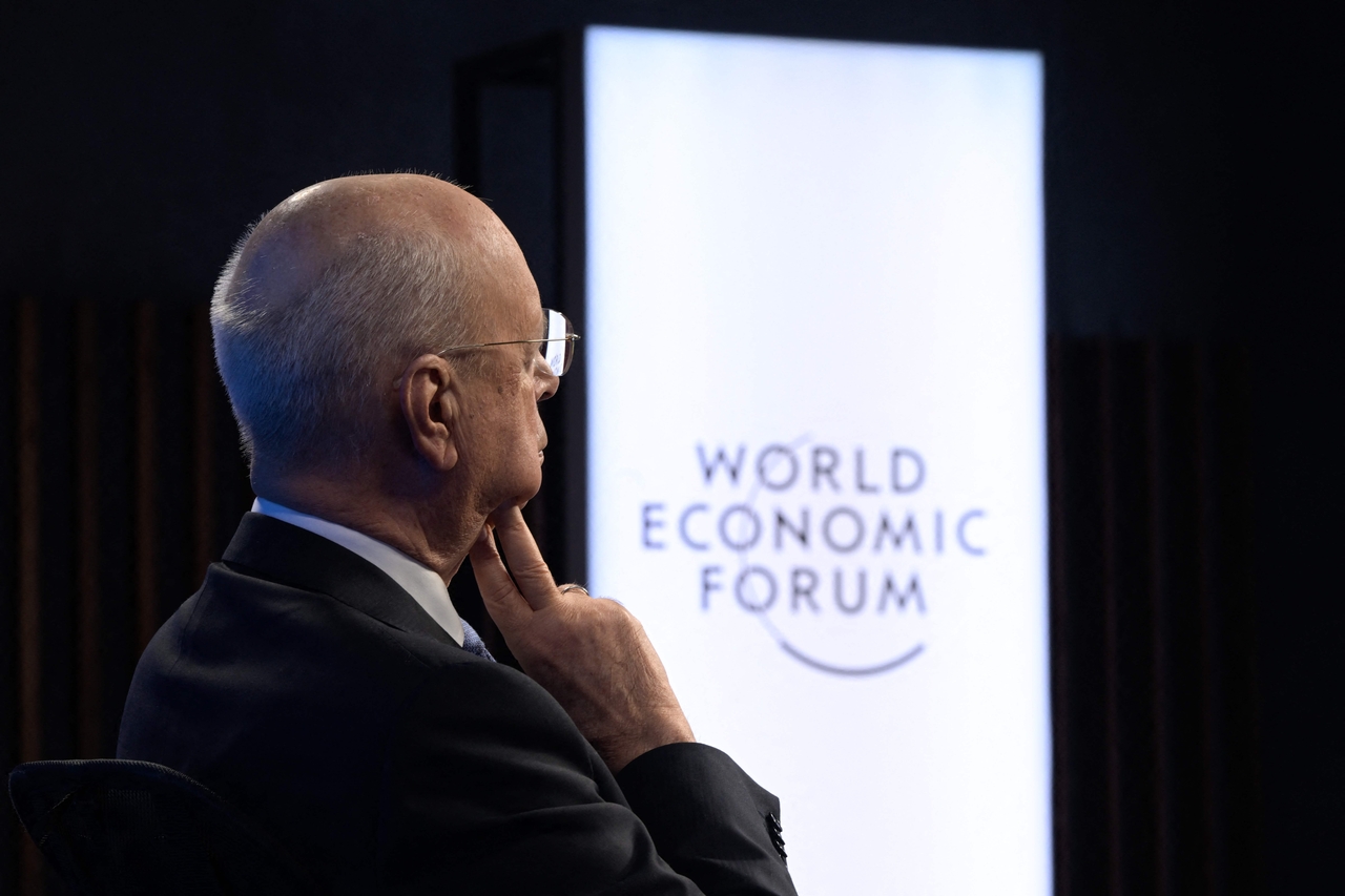 클라우스 슈밥 세계경제포럼(WEF) 창립자. [AFP]