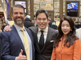 정용진, 트럼프 대통령과 카타르 군주 만찬 참석